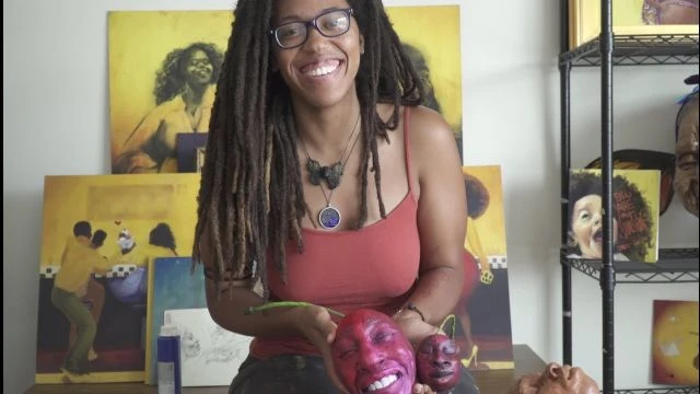 Artist Dare Coulter creates positive images of African Americans and their heritage in NC
