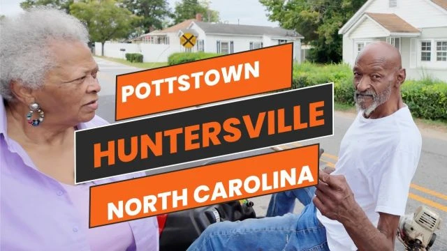 Historic African American Community (Pottstown) in North Carolina