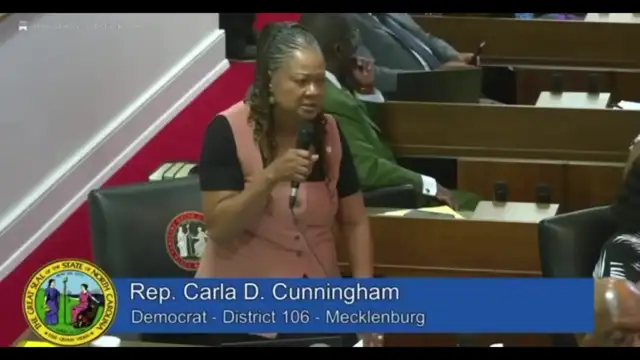North Carolina Rep. Cunningham's Historic Speech For Her Lineage