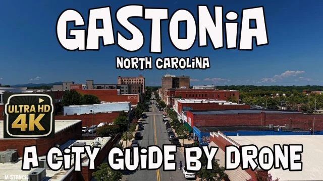 Gastonia North Carolina - A City Guide by Drone