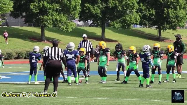 North Carolina Youth Football: Cabarrus County Gators Vs. Junior Huskies