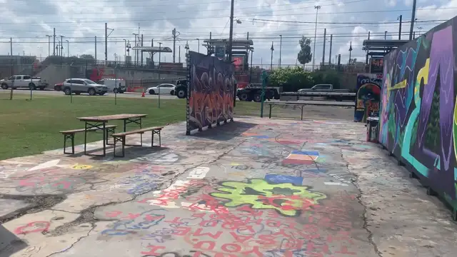 Explore Graffiti Park in Charlotte, North Carolina – A Street Art Landmark